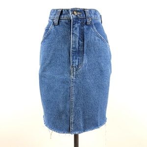 Vintage Denim Skirt